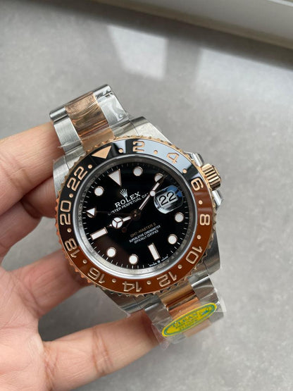 Clean Factory 1:1 GMT-Master II 126711 CHNR Black/Brown Ceramic Rootbeer Best Edition DD3285 CHS
