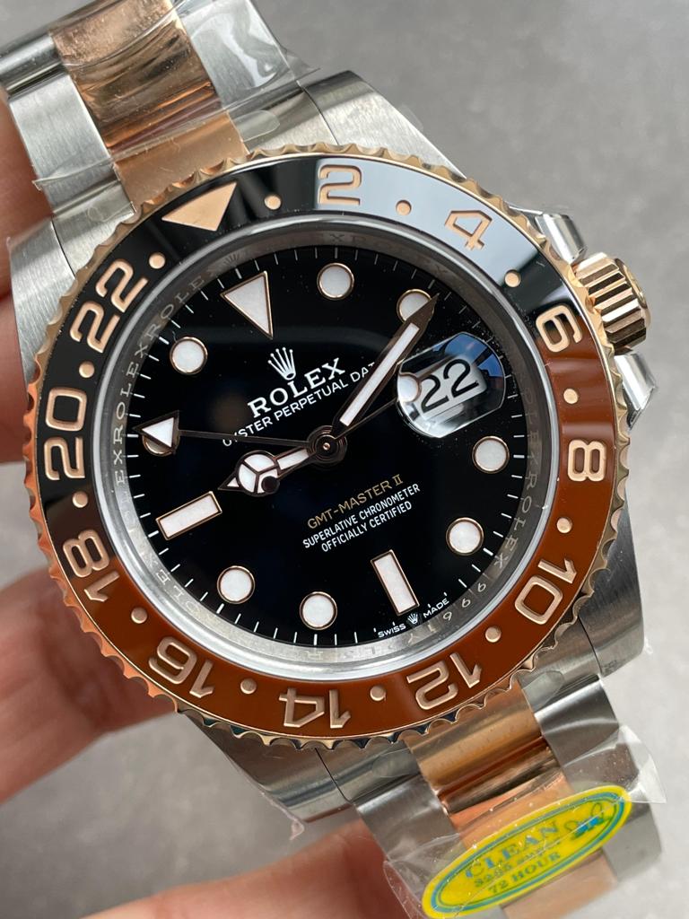 Clean Factory 1:1 GMT-Master II 126711 CHNR Black/Brown Ceramic Rootbeer Best Edition DD3285 CHS