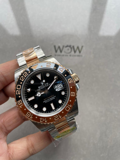 Clean Factory 1:1 GMT-Master II 126711 CHNR Black/Brown Ceramic Rootbeer Best Edition DD3285 CHS