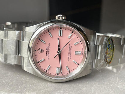 Clean Factory 1:1 Oyster Perpetual 126000 36mm Best Edition 904L Steel Pink Dial VR3230