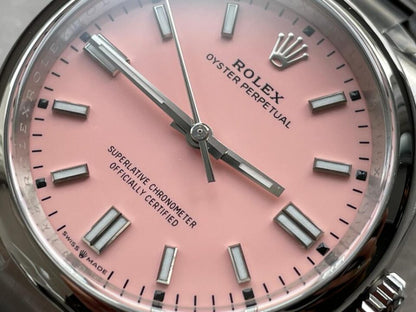 Clean Factory 1:1 Oyster Perpetual 126000 36mm Best Edition 904L Steel Pink Dial VR3230