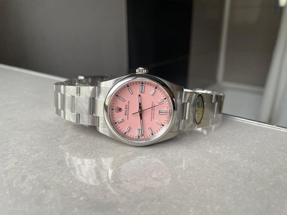 Clean Factory 1:1 Oyster Perpetual 126000 36mm Best Edition 904L Steel Pink Dial VR3230
