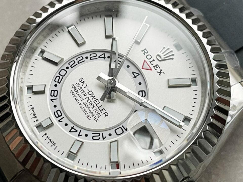 Noob FACTORY 1:1 Sky-Dweller 326934 904L SS Noob 1:1 Best Edition White Dial Asian 23J to 9001