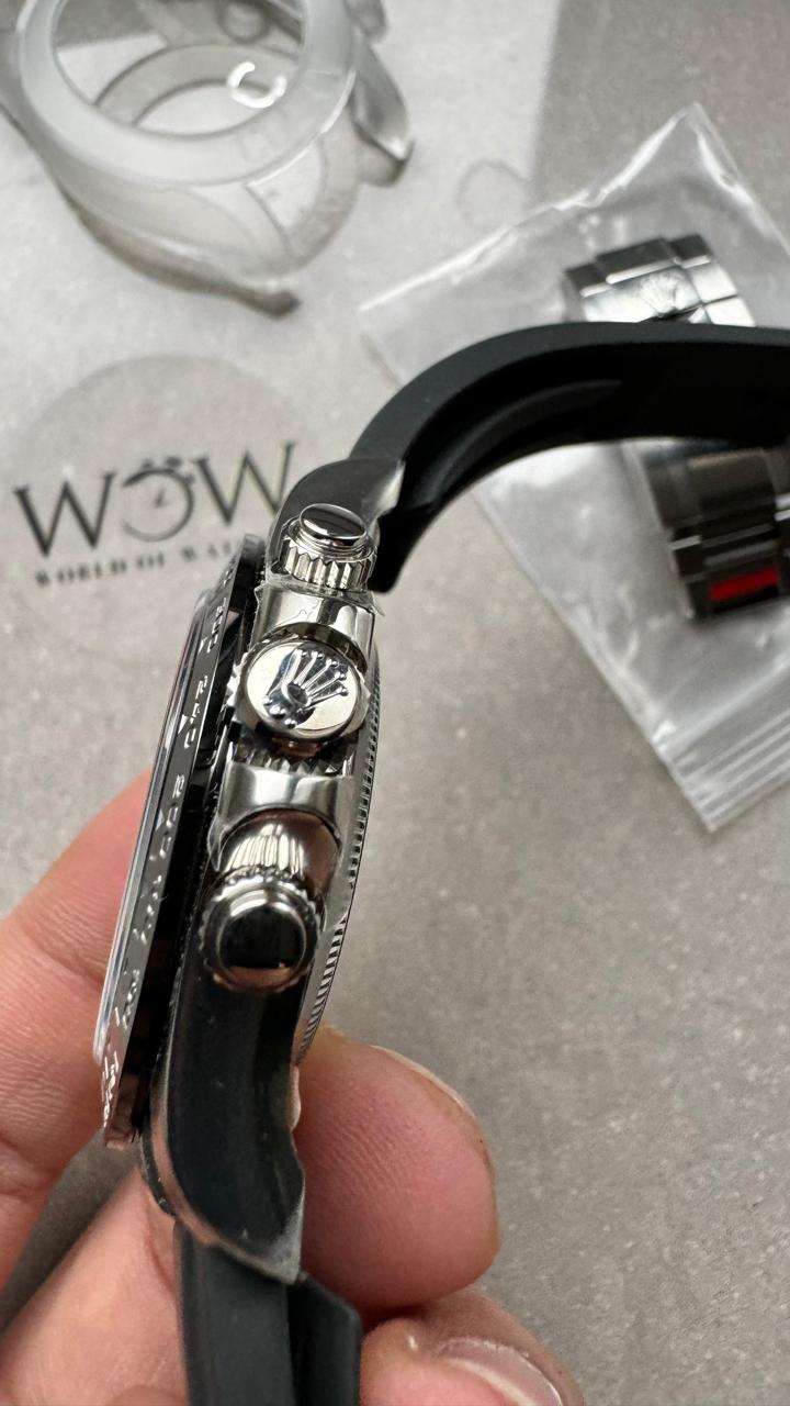 Clean Factory 1:1 Daytona 116519 904L SS Black Dial A4130