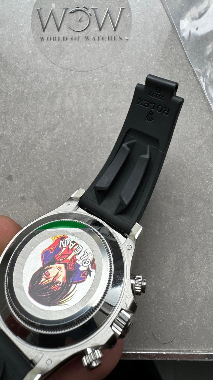 Clean Factory 1:1 Daytona 116519 904L SS Black Dial A4130