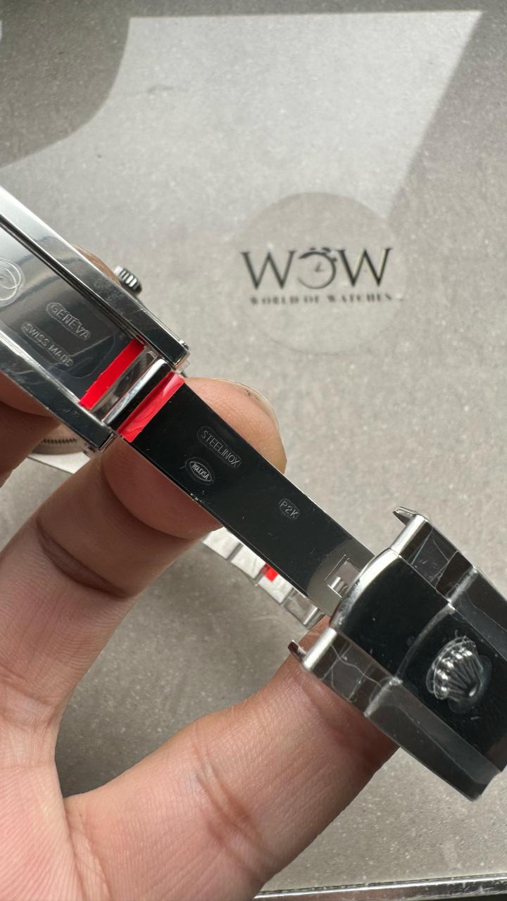 VSF Factory Datejust 36 904L SS Fluted Bezel Black Dial VS3235