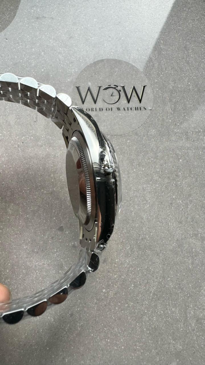 VSF Factory Datejust 36 904L SS Fluted Bezel Black Dial VS3235