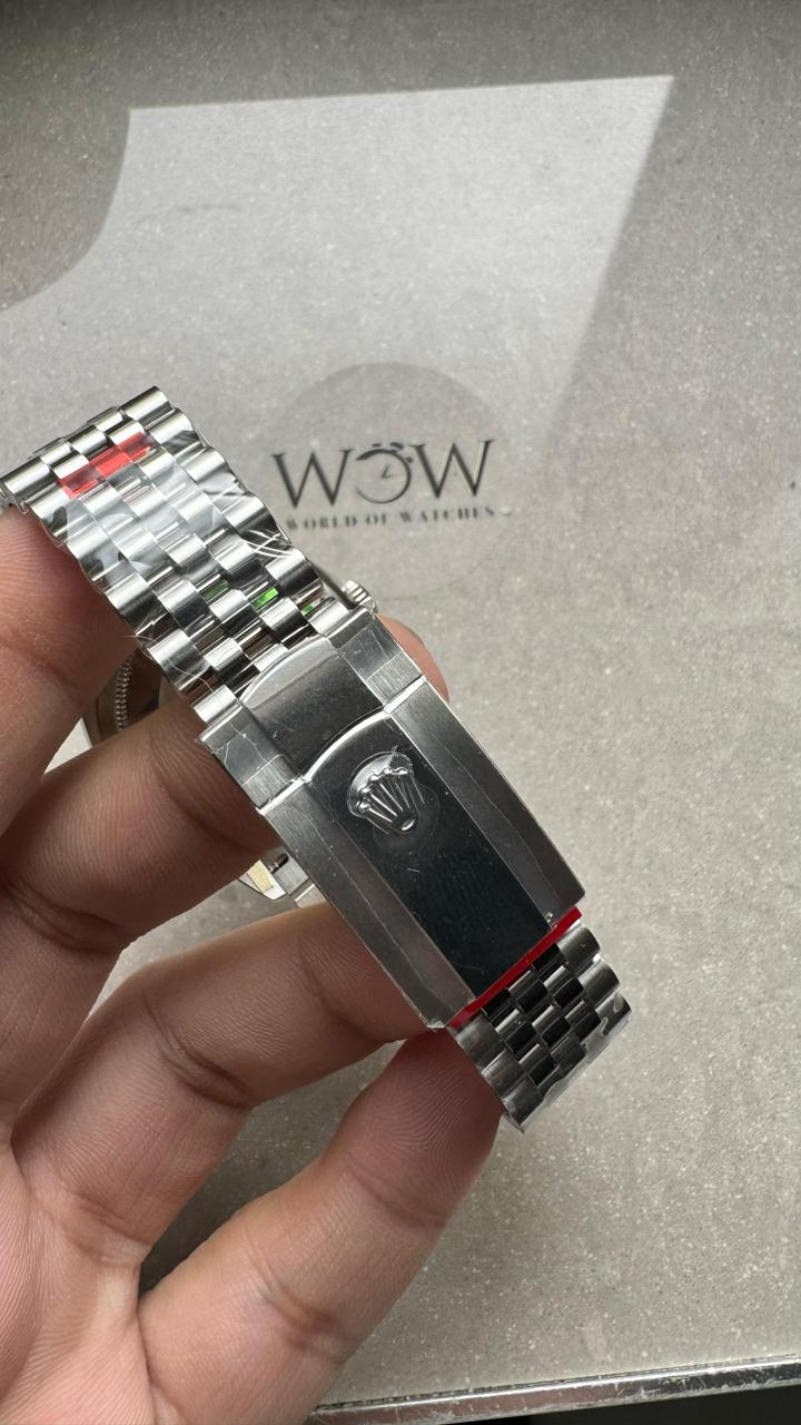 VSF Factory Datejust 36 904L SS Fluted Bezel Black Dial VS3235