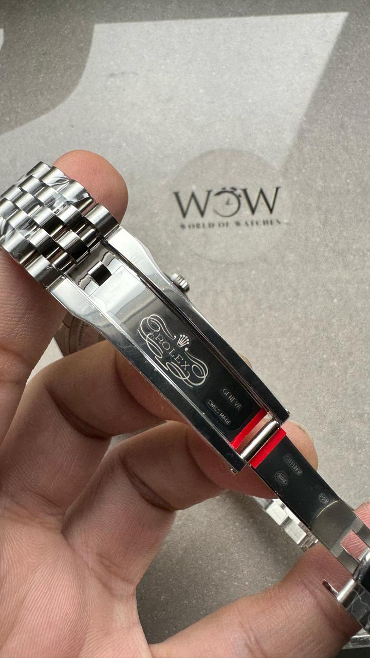 VSF Factory Datejust 36 904L SS Fluted Bezel Black Dial VS3235