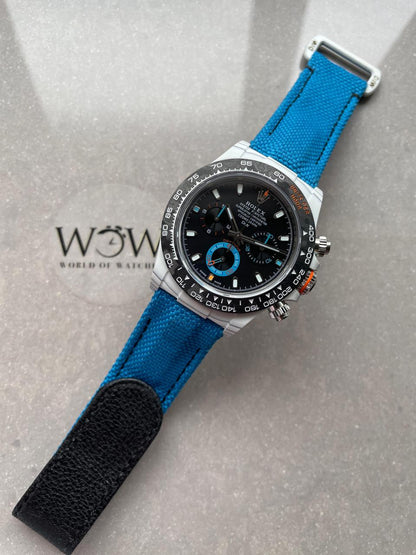 diw factory 1:1 DIW Factory Daytona NTPT Carbon fibre Blue Strap