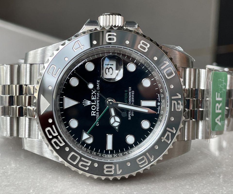 ARF Factory 1:1 GMT-Master II 126710 GRNR Bruce wayne Best Edition Black/grey Ceramic VR3285 CHS