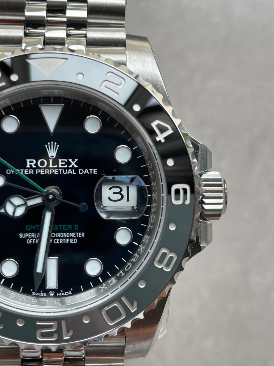 ARF Factory 1:1 GMT-Master II 126710 GRNR Bruce wayne Best Edition Black/grey Ceramic VR3285 CHS