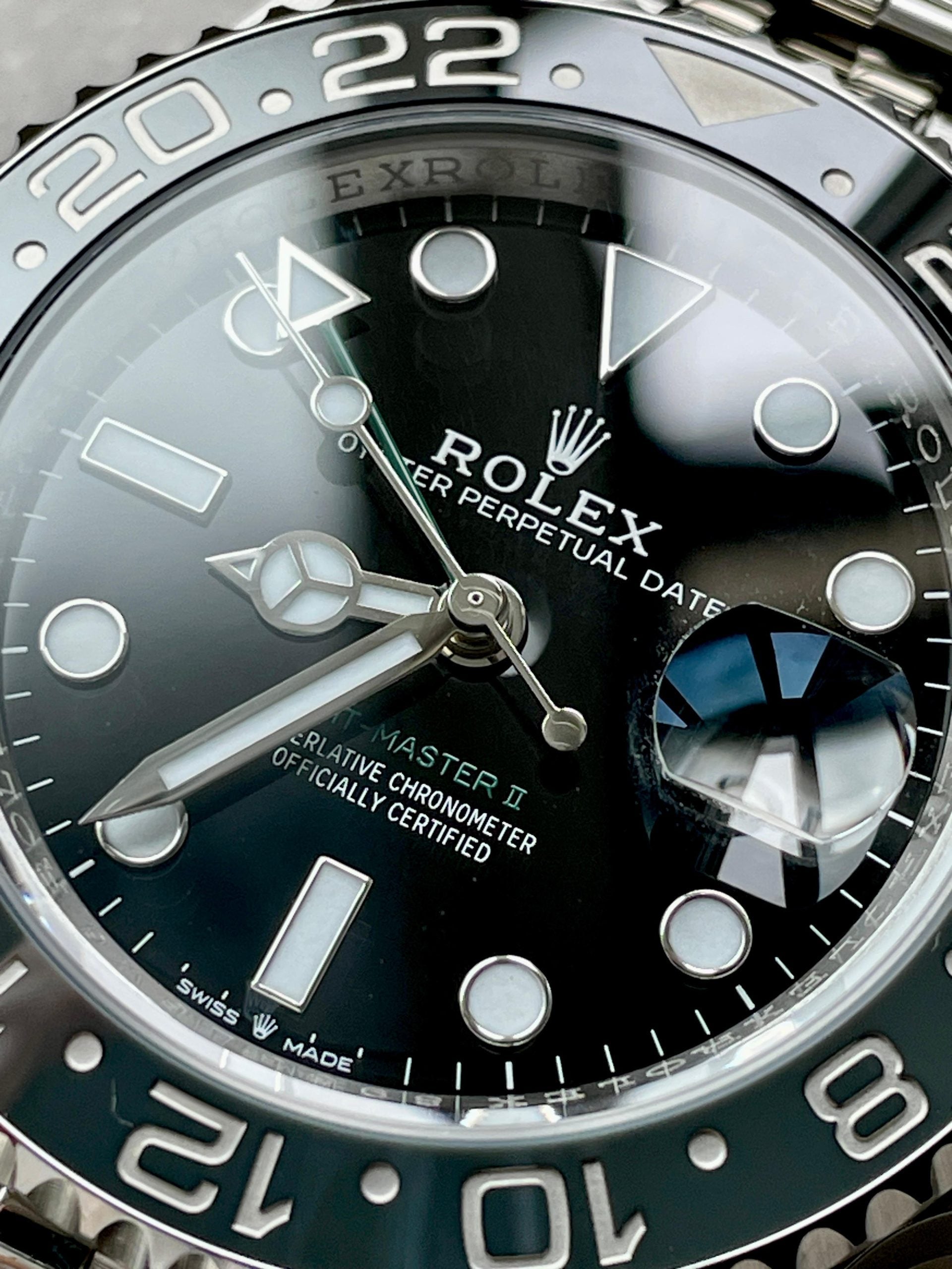 ARF Factory 1:1 GMT-Master II 126710 GRNR Bruce wayne Best Edition Black/grey Ceramic VR3285 CHS