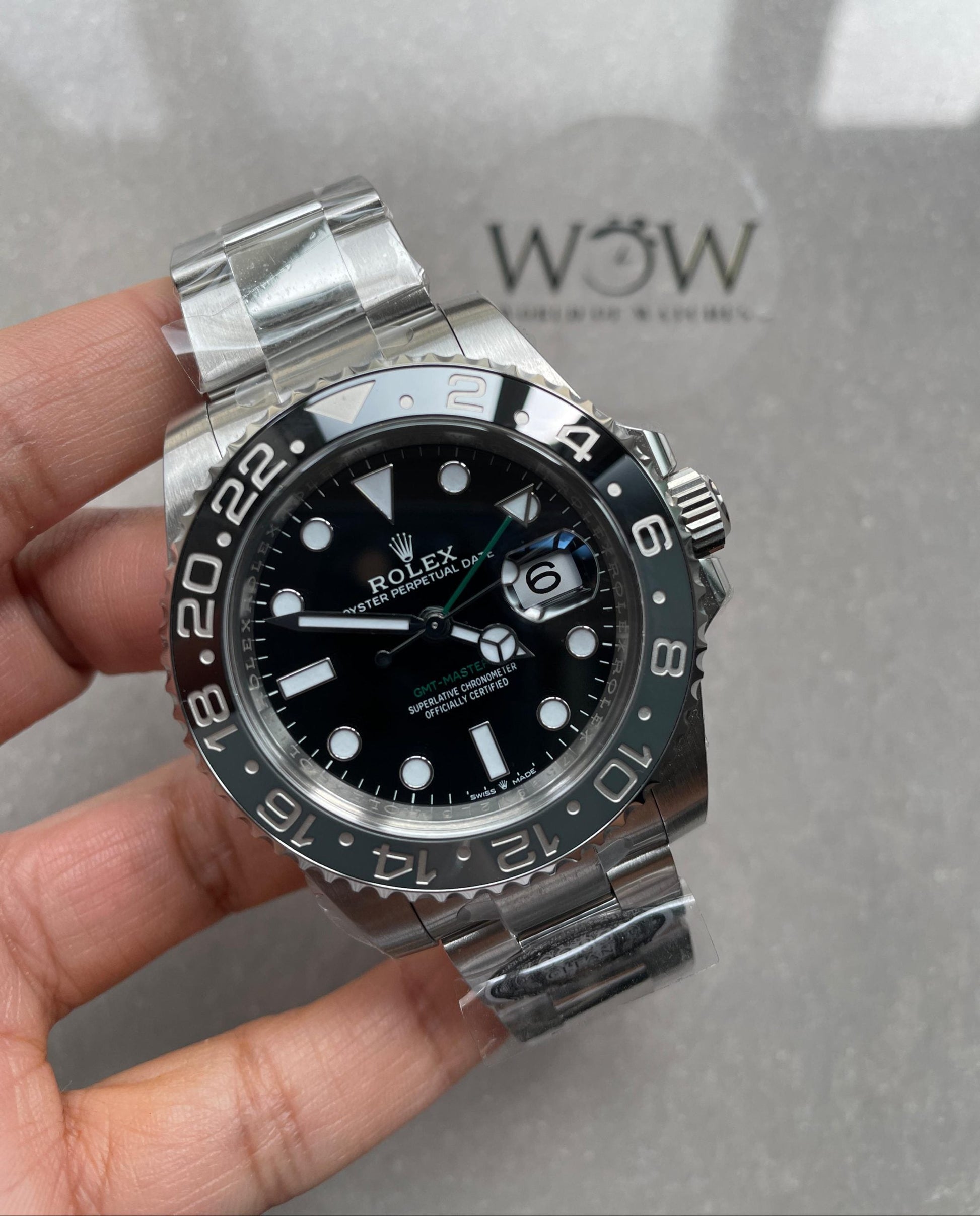 ARF Factory 1:1 GMT-Master II 126710 GRNR Bruce wayne Best Edition Black/grey Ceramic VR3285 CHS