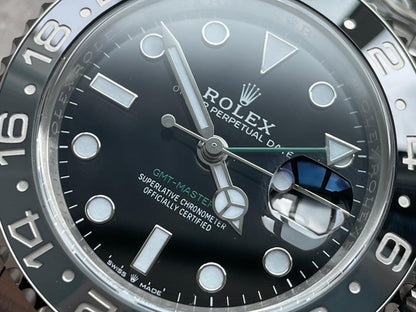Clean Factory 1:1 GMT-Master II 126710 Best Edition GRNR Bruce wayne Black/Gray Ceramic 904L Steel DD3285