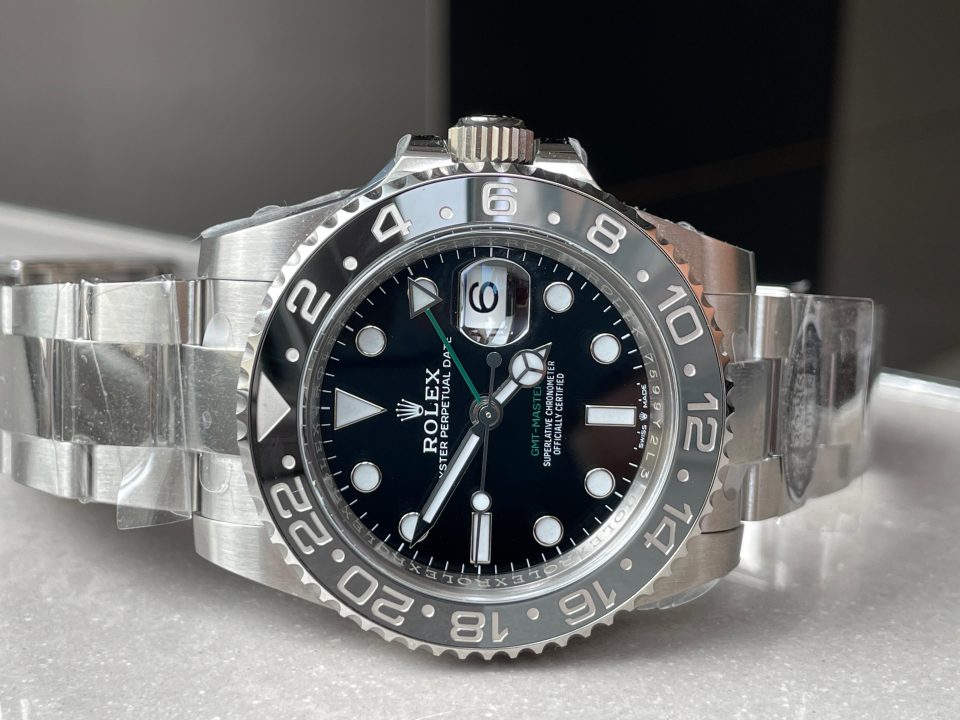 Clean Factory 1:1 GMT-Master II 126710 Best Edition GRNR Bruce wayne Black/Gray Ceramic 904L Steel DD3285