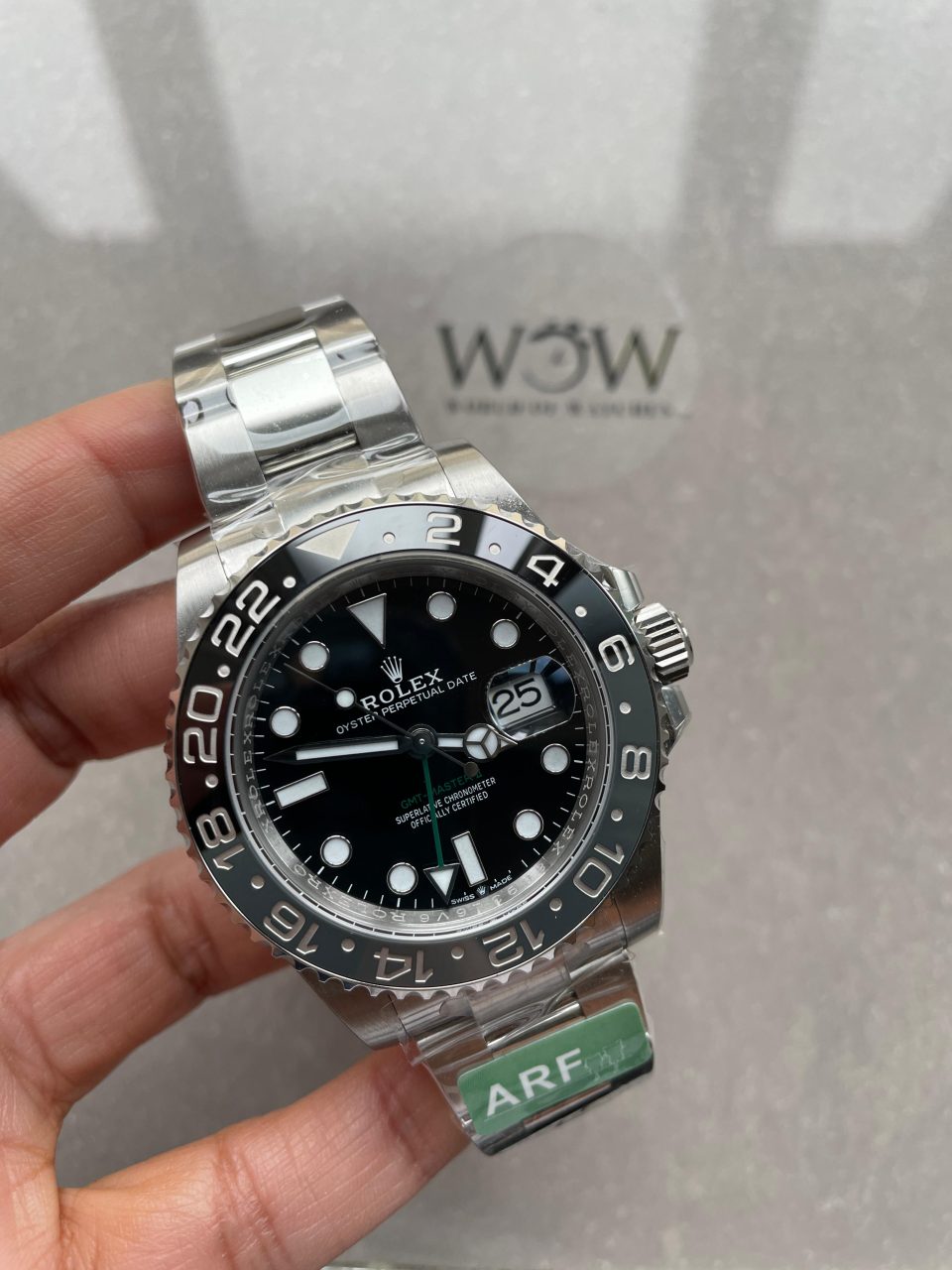 ARF Factory 1:1 GMT-Master II 126710 GRNR Bruce wayne Best Edition grey/black Ceramic VR3285 CHS