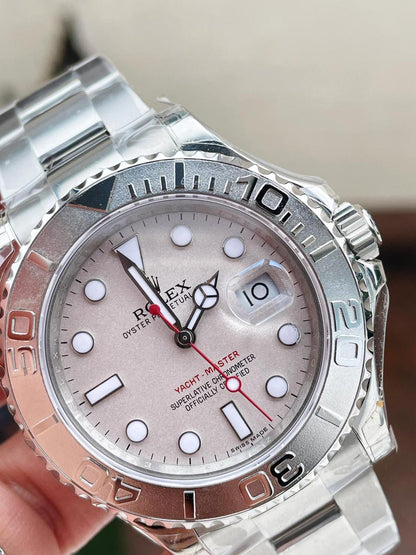 JF FACTORY 1:1 Yacht-Master 116622 Best Edition Silver Dial SH3135