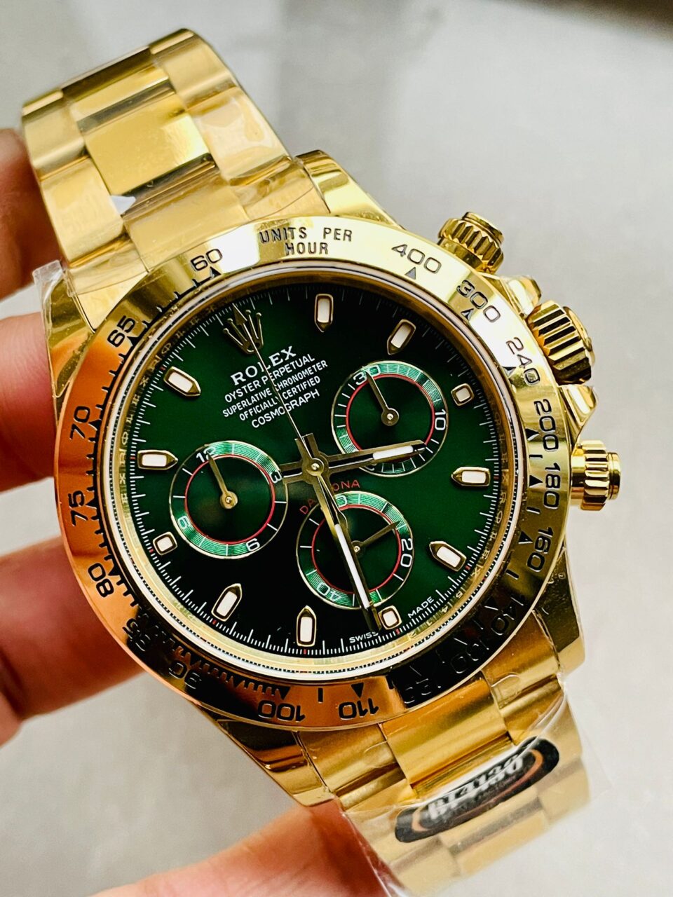 BTF factory 1:1 Daytona 116508 Best Edition Green Dial SA4130