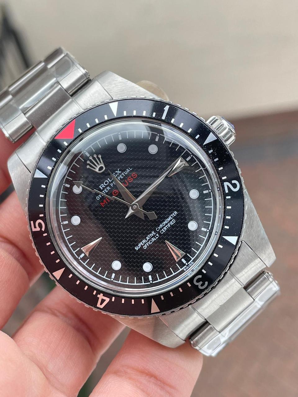 VINTAGE Milgauss 6541 PT Edition Black Dial on Rivet Bracelet