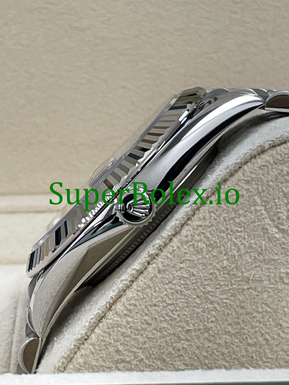 Datejust 41 White Gold Bright Blue Motif Dial Ref.126334