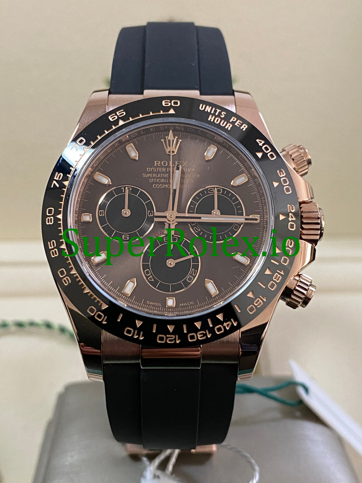 Cosmograph Daytona 40 Everose Gold Chocolate Index Dial Ref.116515LN