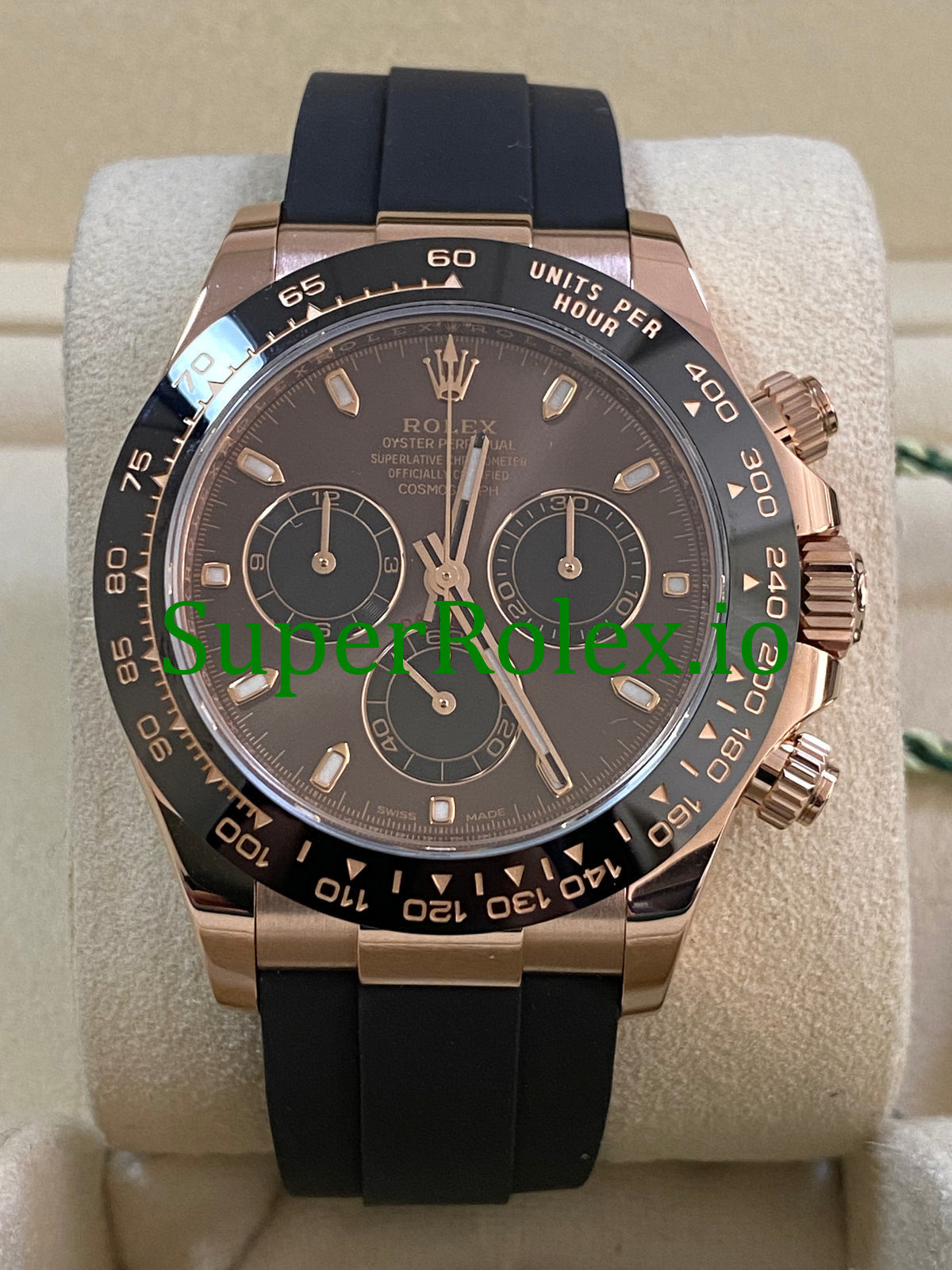 Cosmograph Daytona 40 Everose Gold Chocolate Index Dial Ref.116515LN