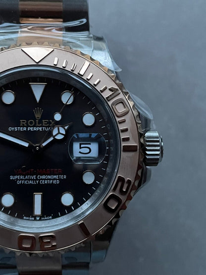 CF FACTORY 1:1 Yacht-Master 116621 SS/RG 904L steel Black Dial VS3235