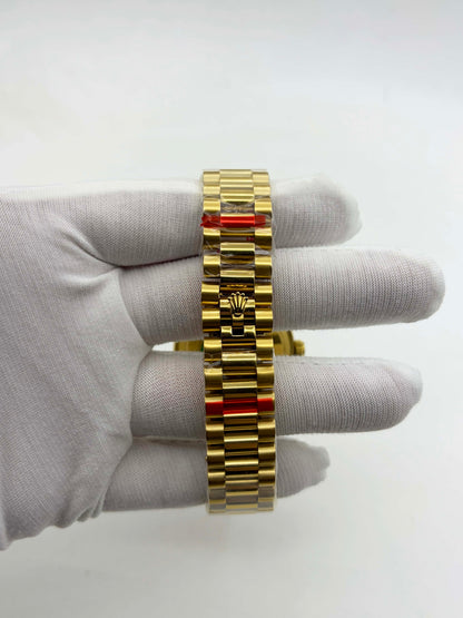 Day-Date 36MM Yellow Gold Ref.18248 - Champagne Index Dial