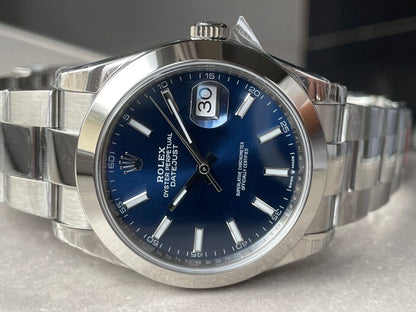 VSF Factory 1:1 DateJust 41 126300 904L SS Best Edition Blue Dial VS3235