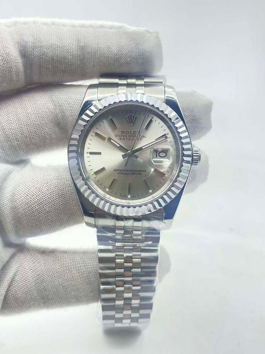 Datejust 36 Steel Silver Index Dial Ref.16014