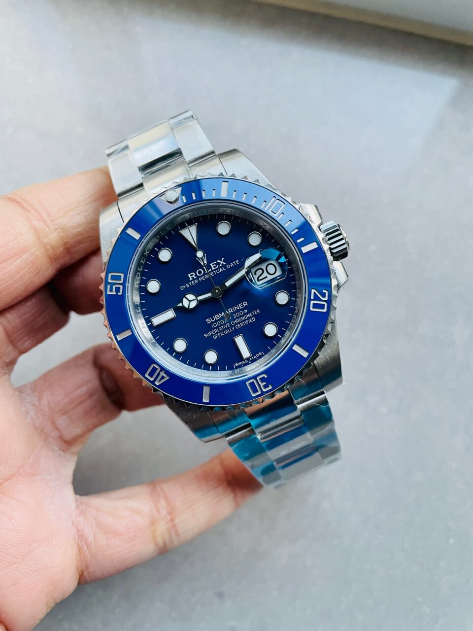 VSF FACTORY 1:1 Submariner 116619 LB Best Edition Blue Ceramic 904L Steel VS3135