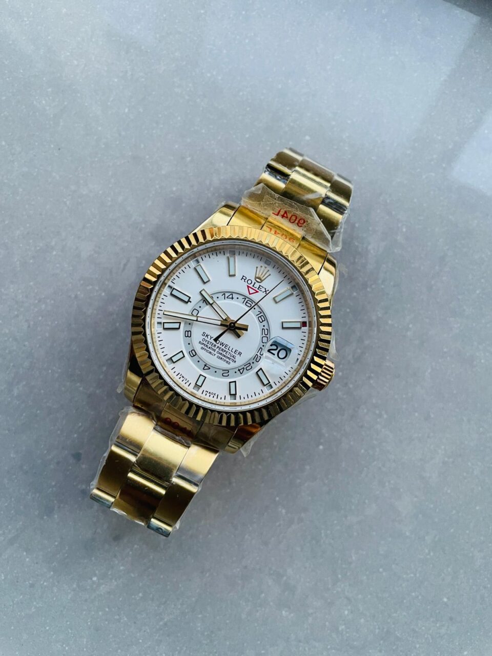 Noob FACTORY 1:1 Skydweller SS/YG Best Edition White Dial A23J