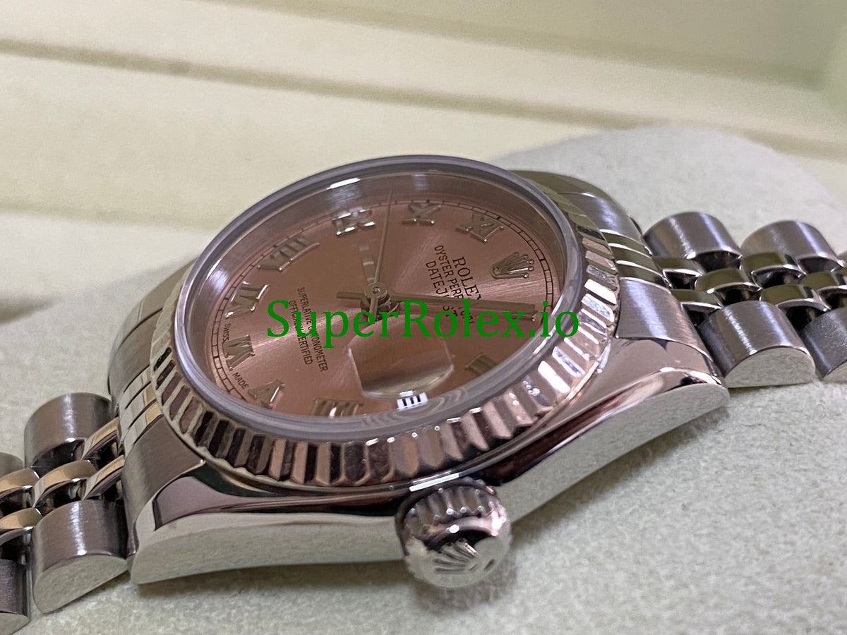 Lady-Datejust 26MM Steel Pink Roman Dial Ref.79174
