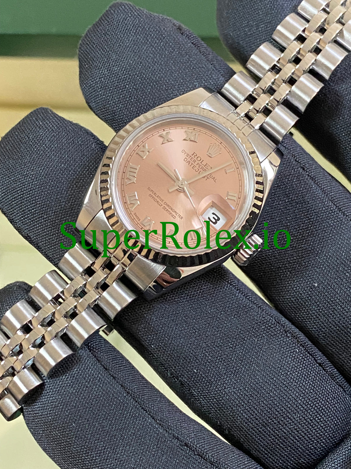 Lady-Datejust 26MM Steel Pink Roman Dial Ref.79174