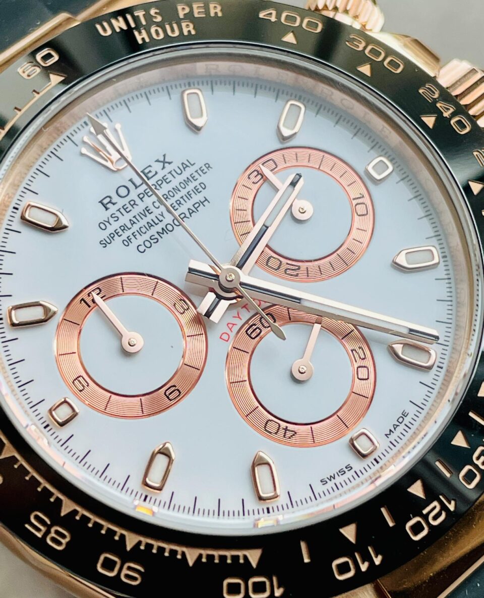 BTF factory 1:1 Daytona 116515 RG Best Edition White Dial SA4130