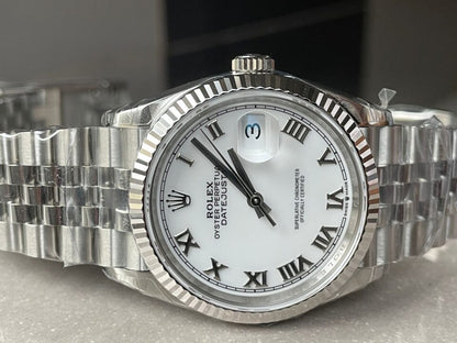VSF Factory 1:1 Datejust 41mm 16030 Roman markers White dial VS3235