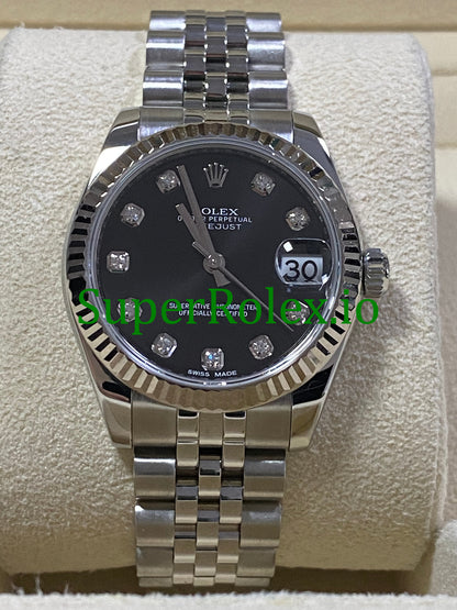 Datejust 31 Steel Diamond Dial Ref.178274