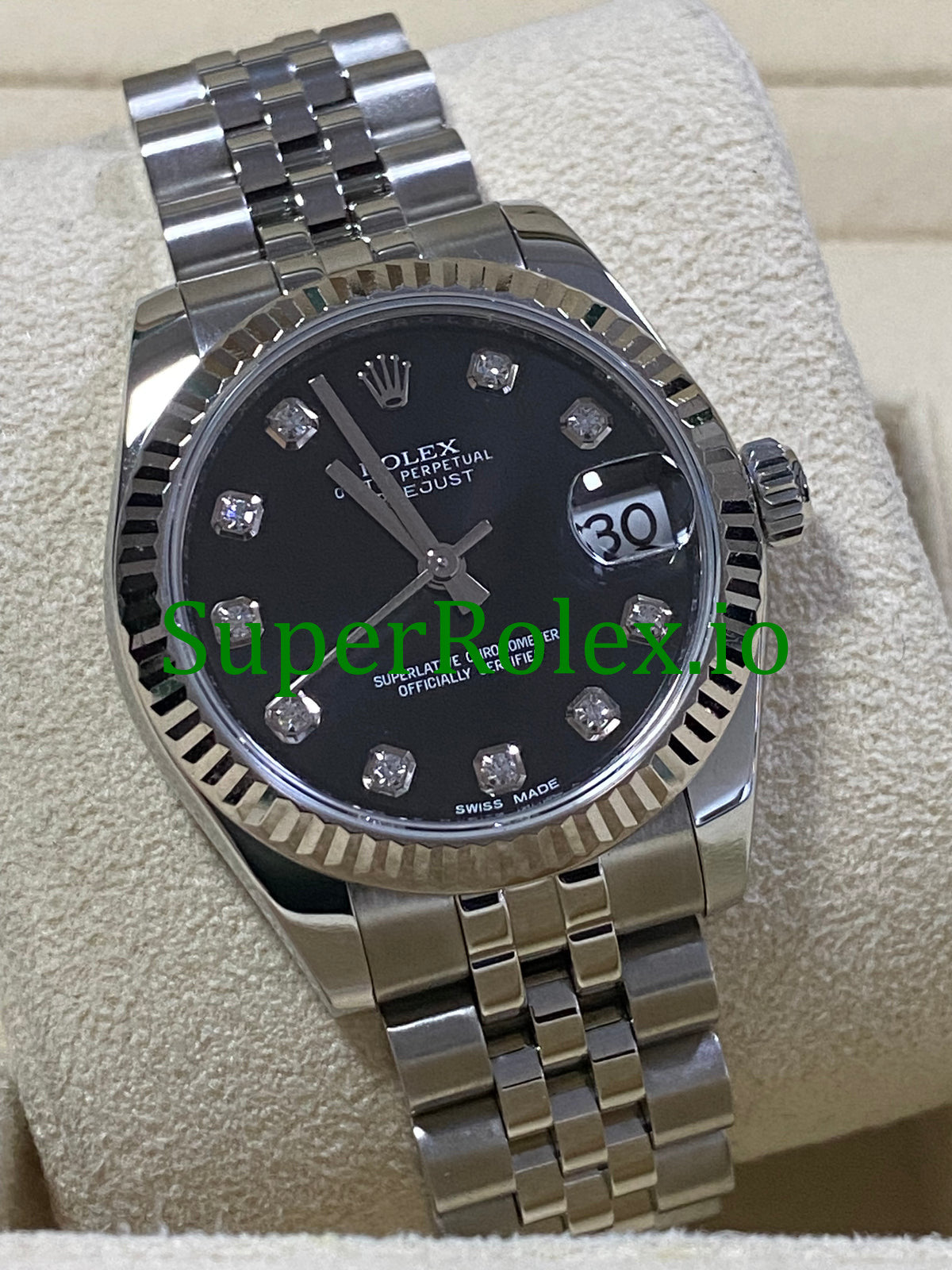 Datejust 31 Steel Diamond Dial Ref.178274