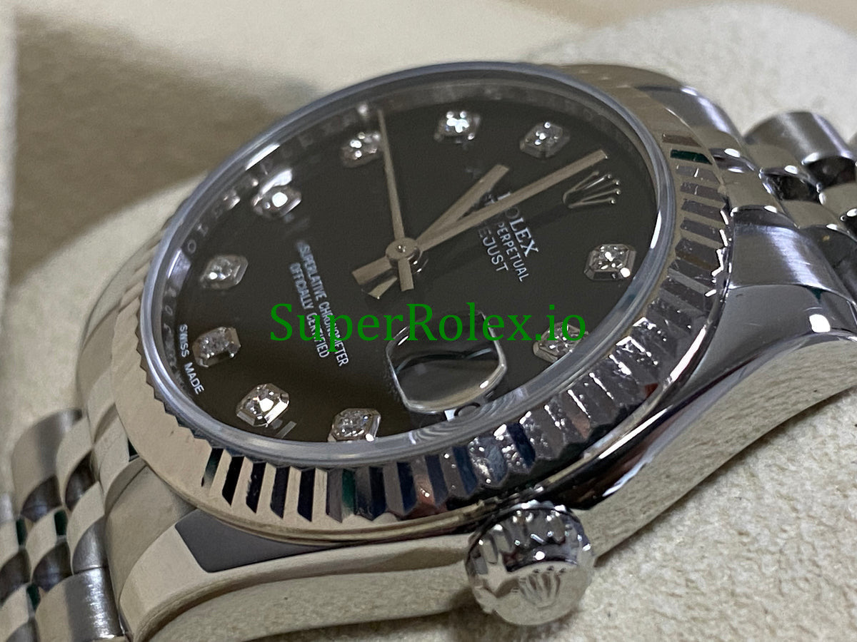 Datejust 31 Steel Diamond Dial Ref.178274