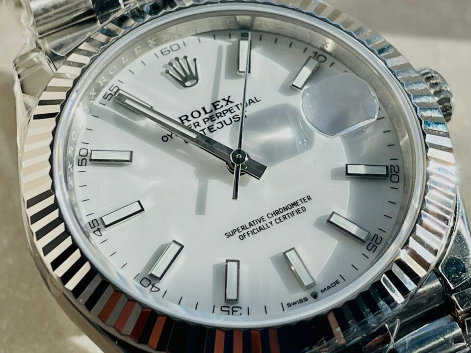 SS VS Factory 1:1 DateJust 41 Best Edition 904L Steel White Dial