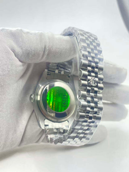 Datejust 36 Steel Silver Index Dial Ref.16014