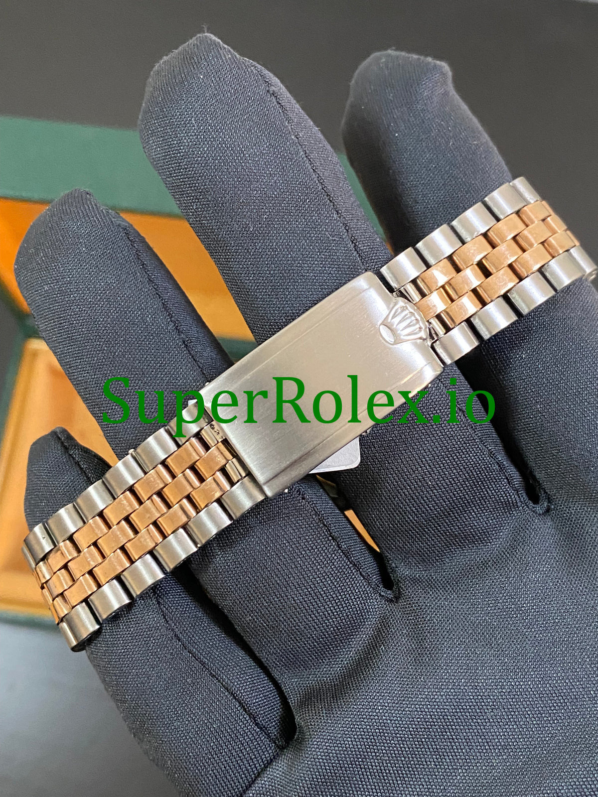 Datejust 36 Steel and Everose Gold Rose Index Dial Ref.1601