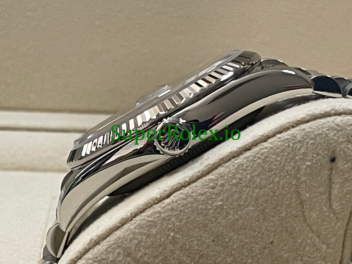 Datejust 31 Steel White Gold White Roman Dial Ref.178274