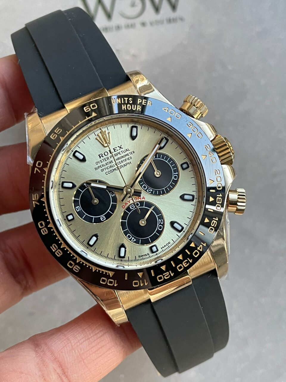 BTF factory 1:1 Daytona 116518 Best Edition YG/Black Dial SA4130 V2