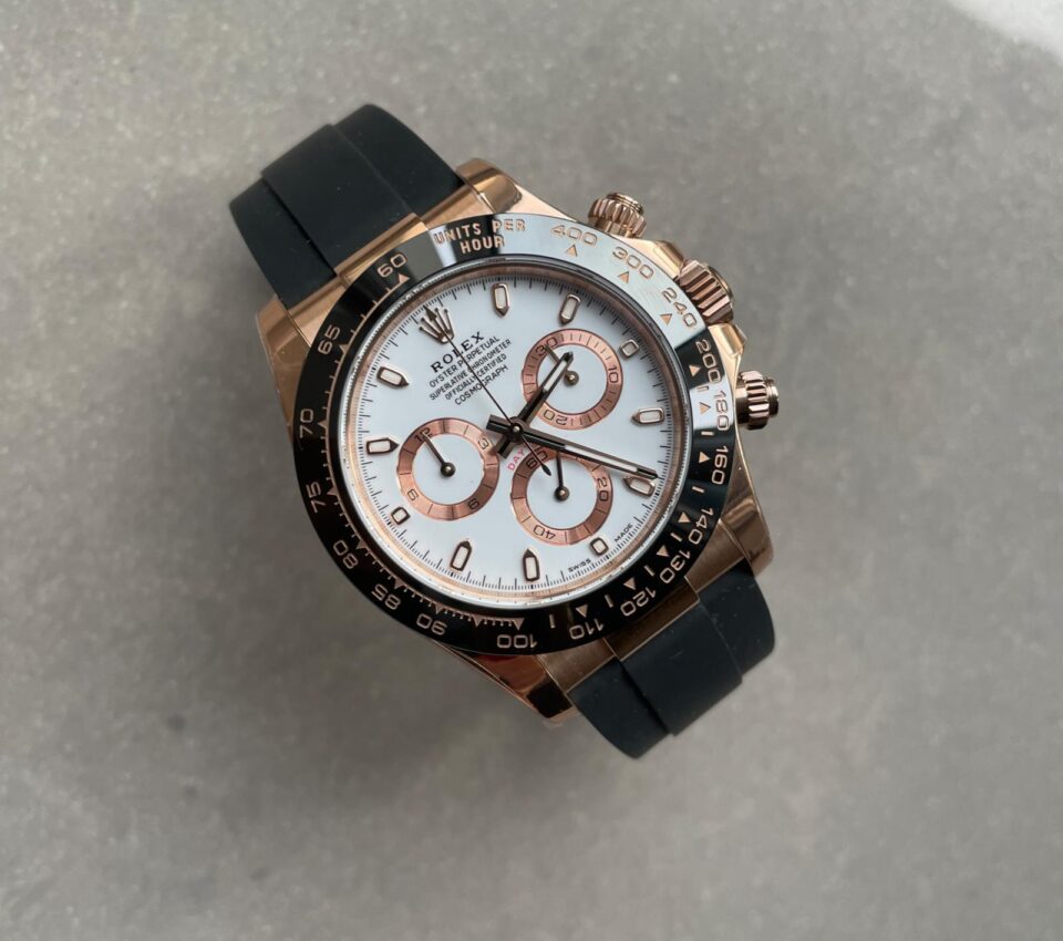 BTF factory 1:1 Daytona 116515 RG Best Edition White Dial SA4130