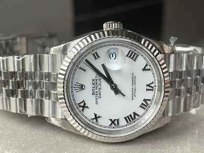 VSF Factory 1:1 Datejust 41mm 16030 Roman markers White dial VS3235