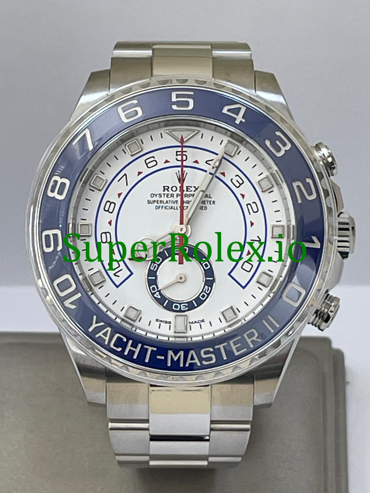 Yacht-Master II 44MM White Stainless Steel - Ref.116680