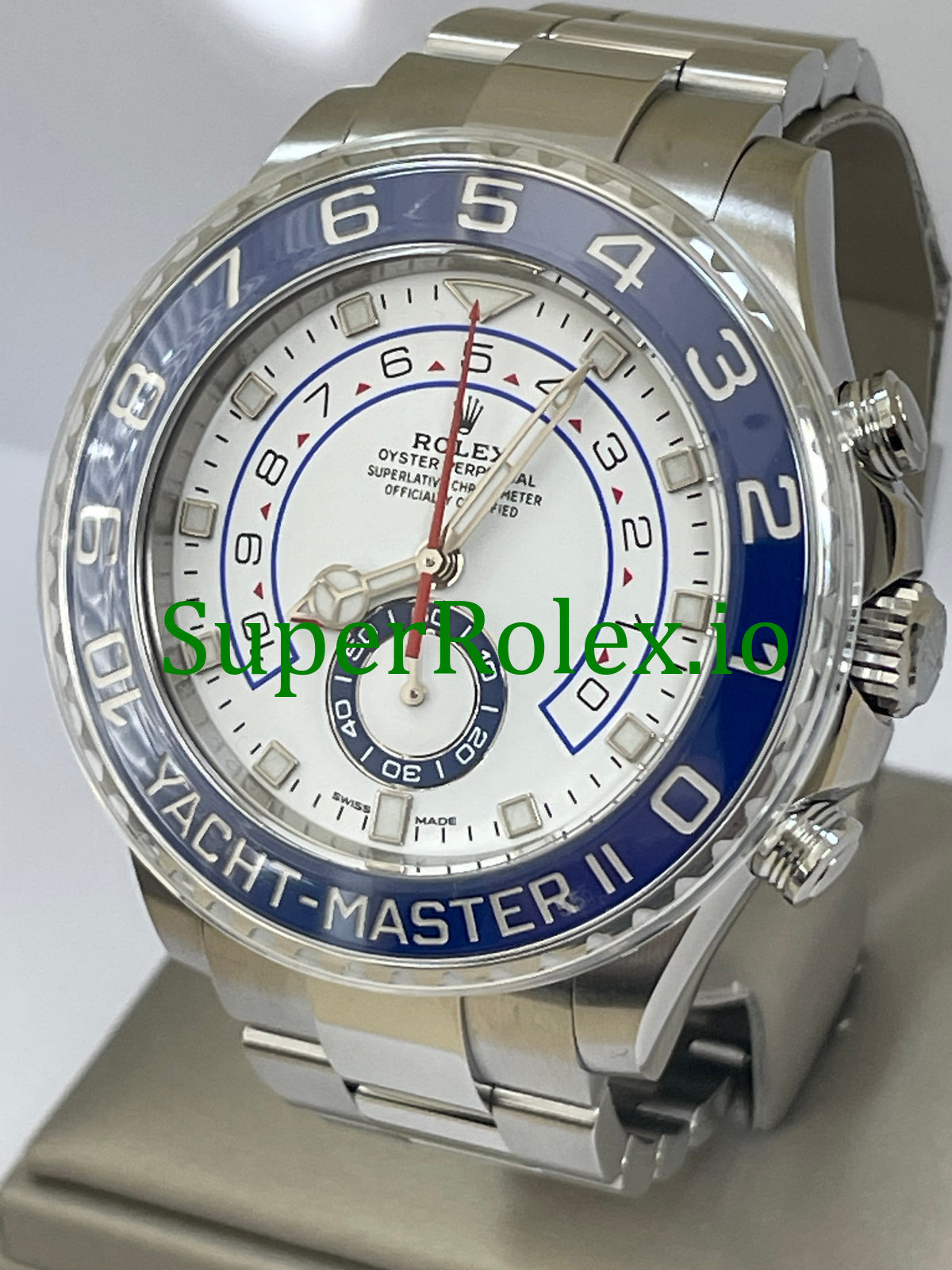 Yacht-Master II 44MM White Stainless Steel - Ref.116680