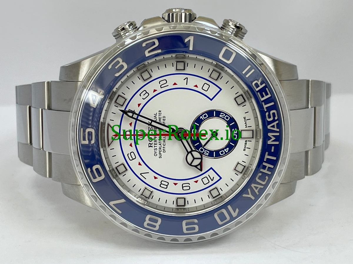 Yacht-Master II 44MM White Stainless Steel - Ref.116680